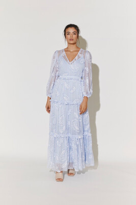 By Malina Delphine Dress - Sky Blue By Malina Delphine Dress - Sky Blue