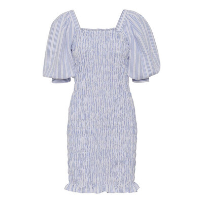 A-View Dress Rikka - Blue White A-View Dress Rikka - Blue White