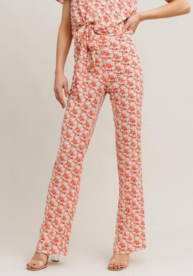 Rut & Circle Fanni Pants - Pink Flower (outlet) Rut & Circle Fanni Pants - Pink Flower (outlet)