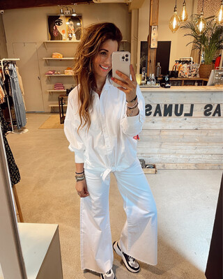 Silvian Heach Simivaly Jeans - Denim White Silvian Heach Simivaly Jeans - Denim White
