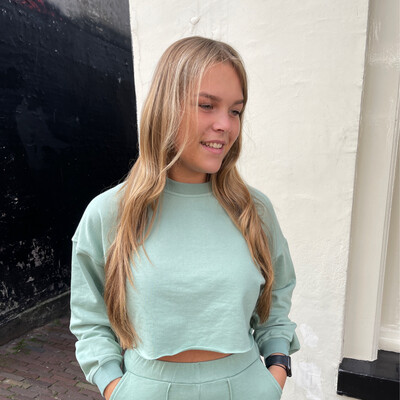 24 Colours Sweater Comfy - Mint 24 Colours Sweater Comfy - Mint