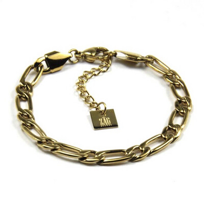 Zag Bijoux Bracelet  Figaro Chain | Gold