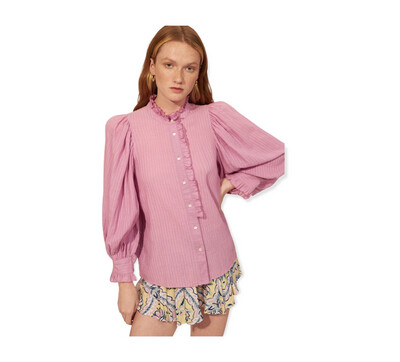 Antik Batik Blouse Yvonne - Purple Antik Batik Blouse Yvonne - Purple