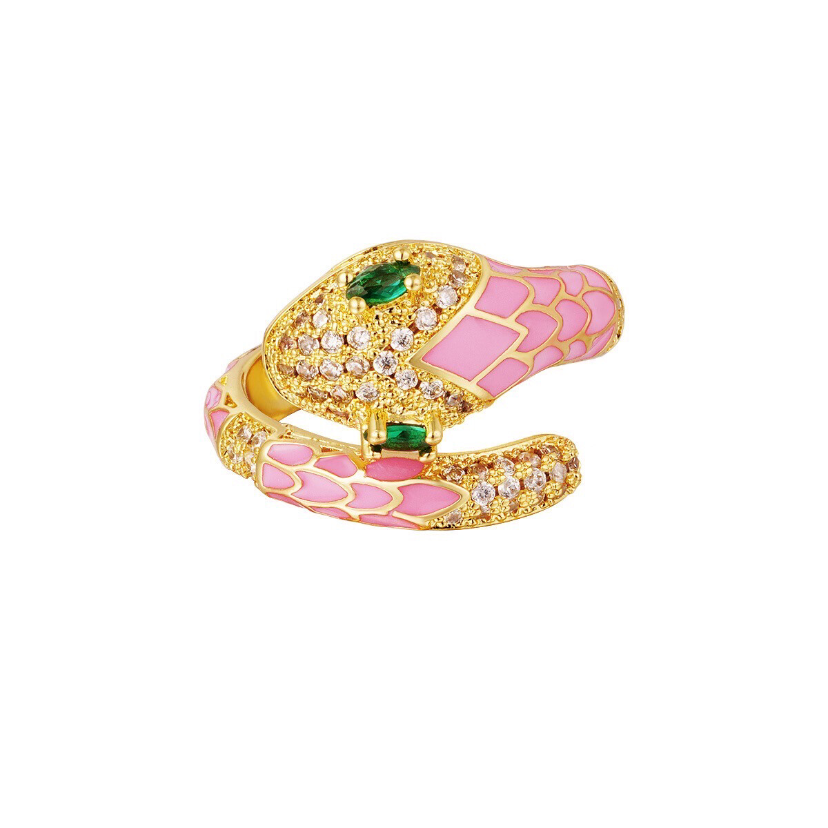 Las Lunas Ring Snaken - Gold | Different Colors