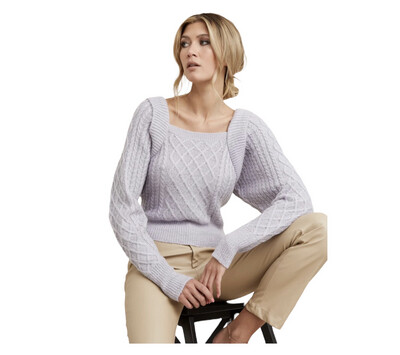 Rut & Circle Cardigan Nadja - Lavender Rut & Circle Cardigan Nadja - Lavender