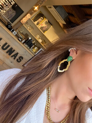 Las Lunas Earrings Bella - Gold