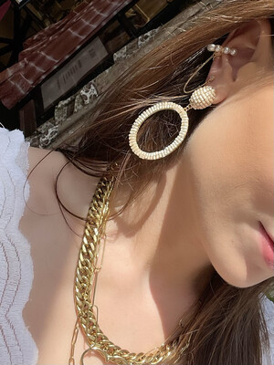 Las Lunas Earrings Maeve - Gold