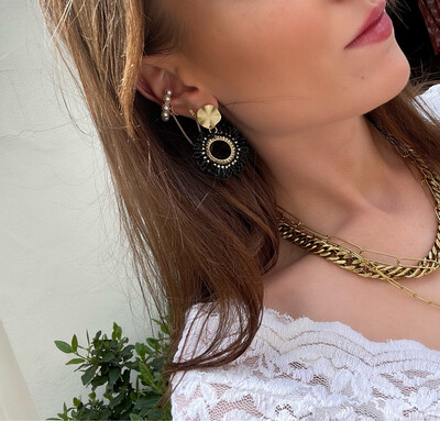 Las Lunas Earrings Juna - Gold