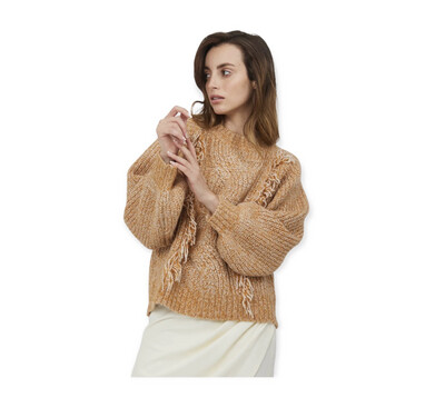 Silvian Heach Maglione Sweaters - Orange/beige