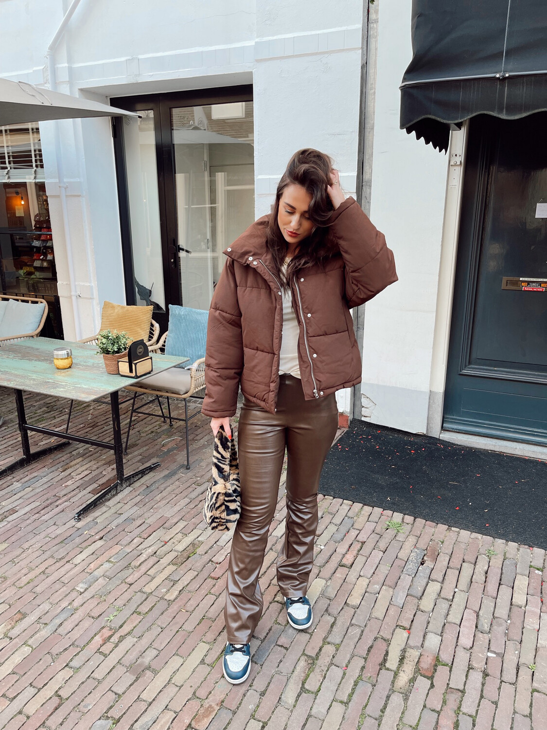 Rut &amp; Circle Pants Stefanie - Brown