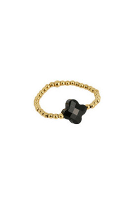 Zag Bijoux Ring Klaver | Gold - Different Colours 