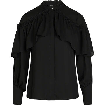 Bruuns Bazaar Blouse Camilla Aeva - Black