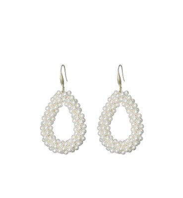 Las Lunas Earrings Pearl