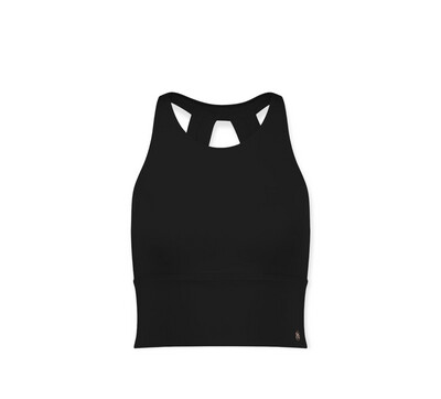 House Of gravity Crop Top Silhouette - Black