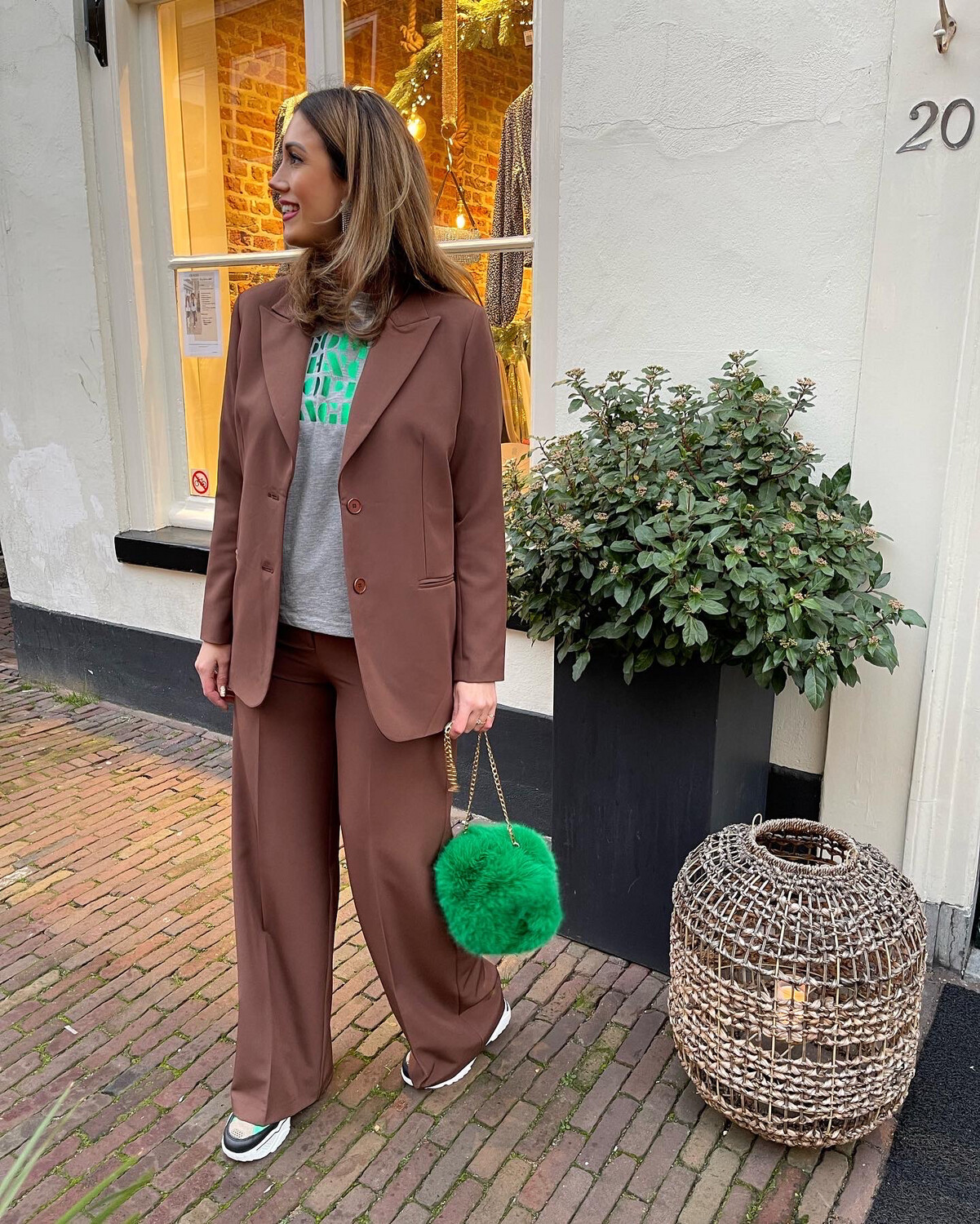 Access Pants Vajen - Choco