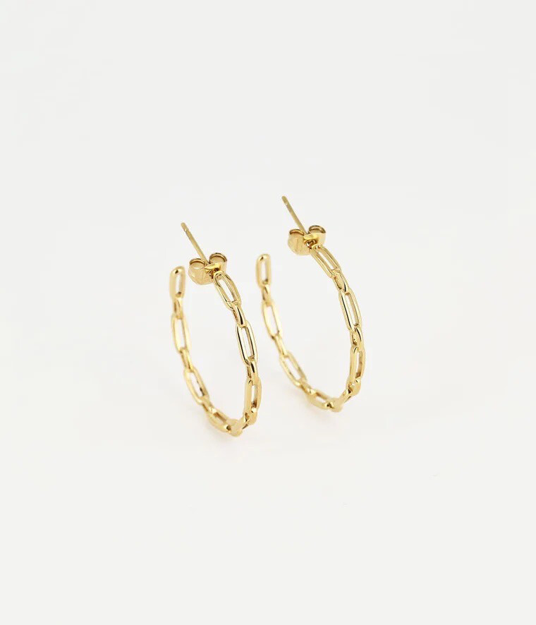 Zag Bijoux Earrings d'oreilles Spetsès - Gold