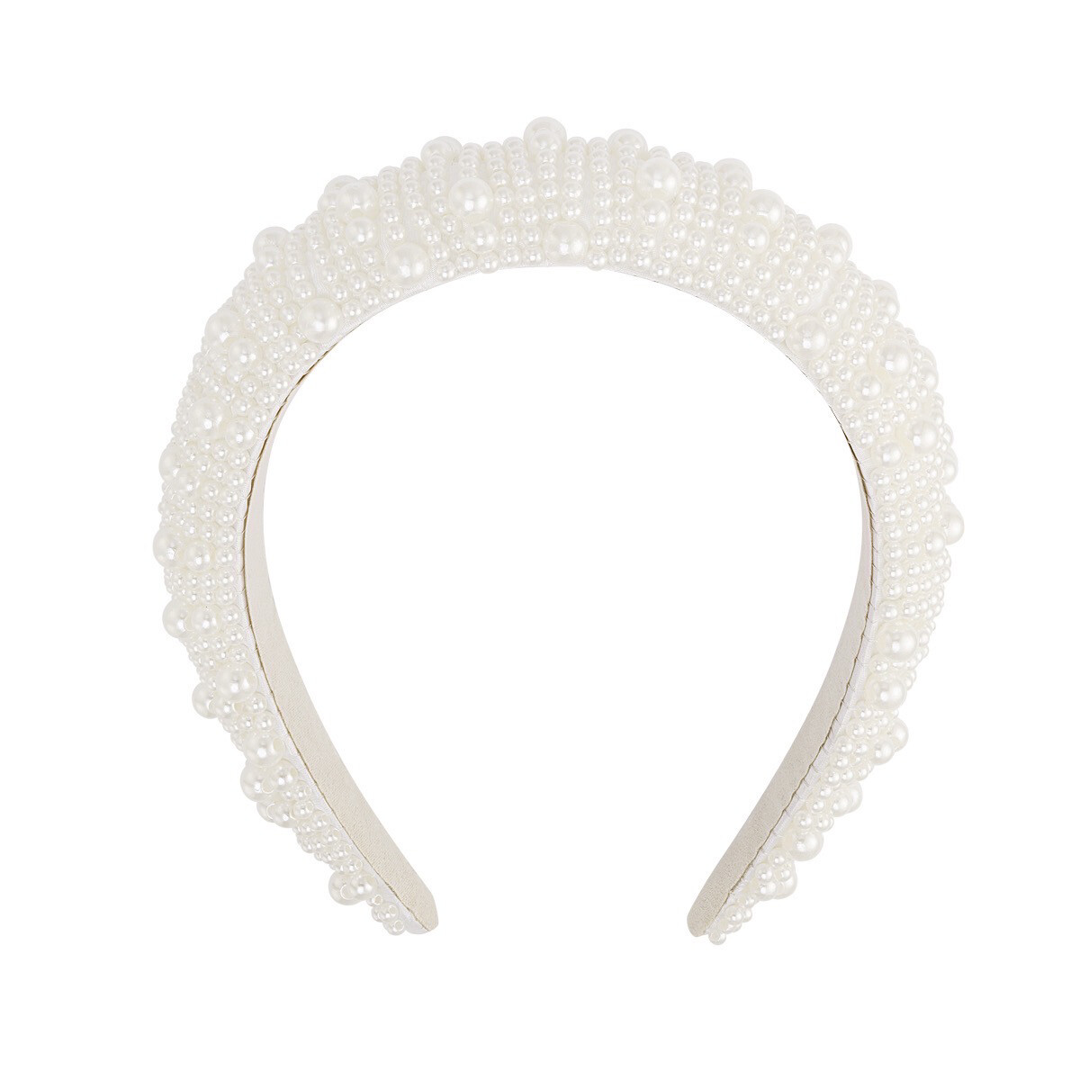 Hairband Pearls - White