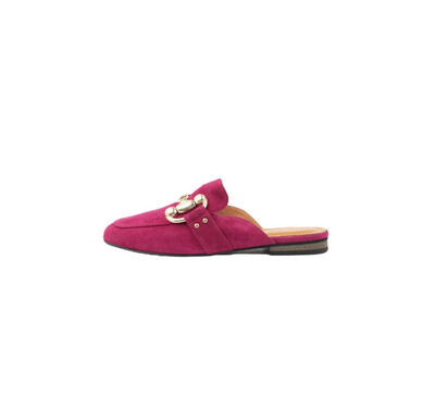 Babouche Loafer Fuxia - Gold