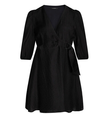 Bruuns Bazaar Dress Cyclamen - Black Bruuns Bazaar Dress Cyclamen - Black