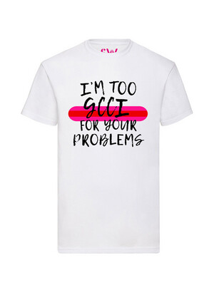 Shirt Wanted Gcci Problems - Red/White
