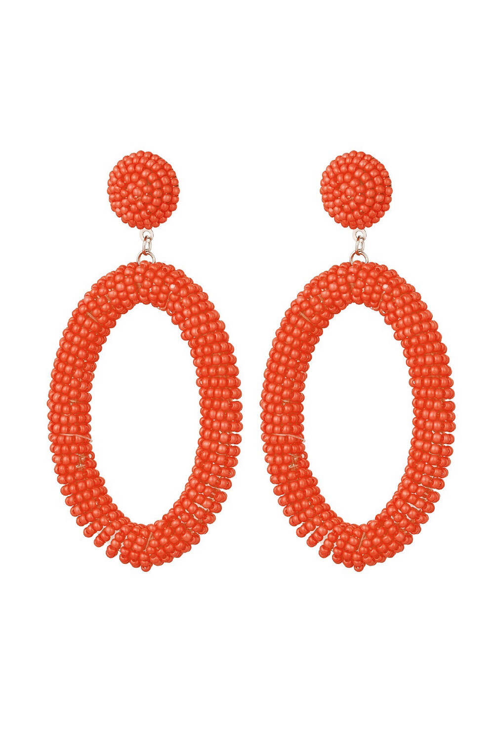 Las Lunas Earrings Candy - Orange