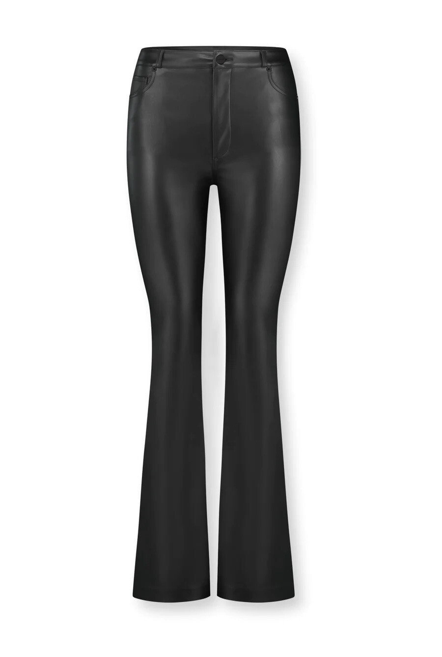 Homage Flared Vegan Leather - Black Homage Flared Vegan Leather - Black