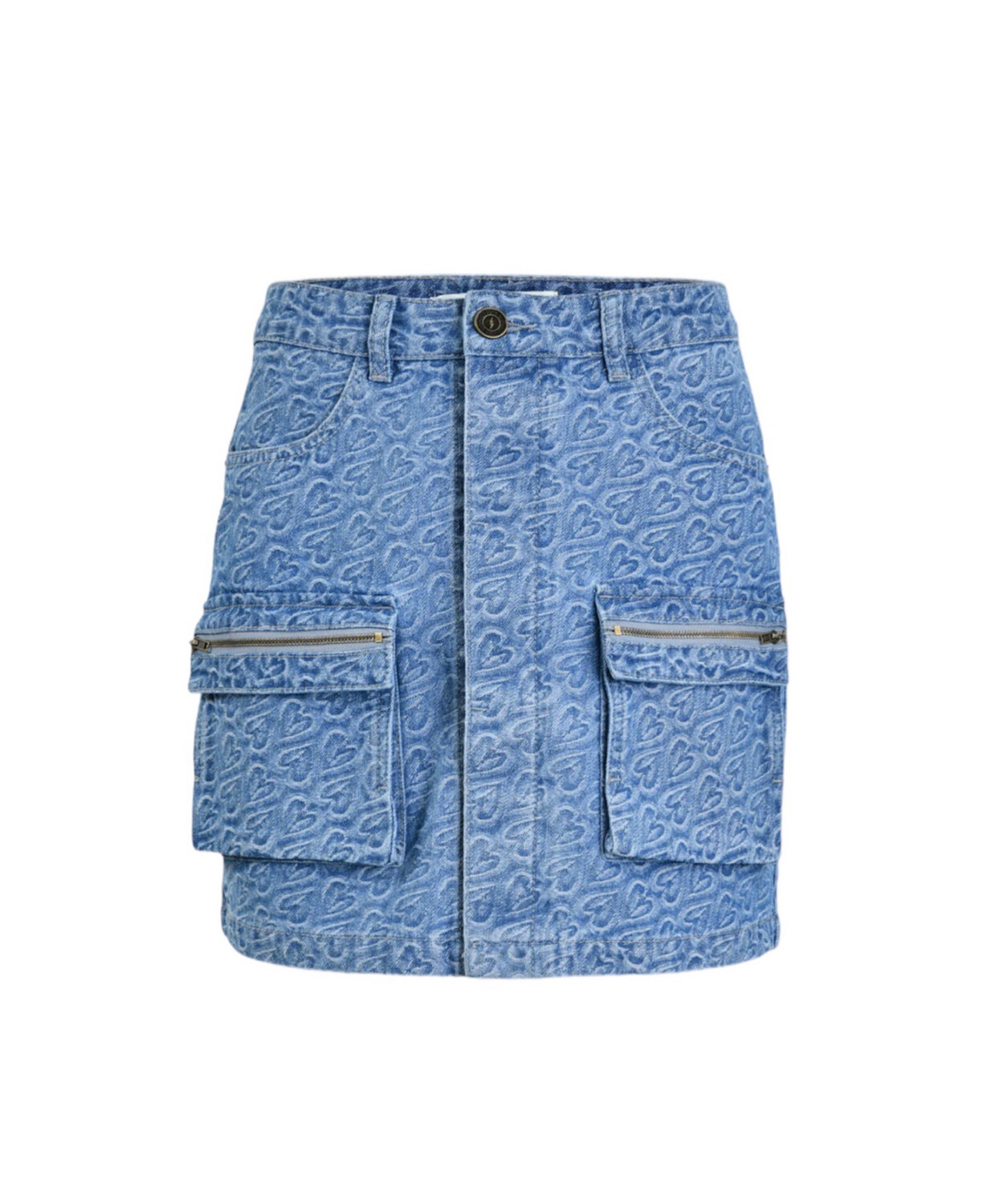 Sofie Schnoor Skirt Denim Love - Light Blue Sofie Schnoor Skirt Denim Love - Light Blue