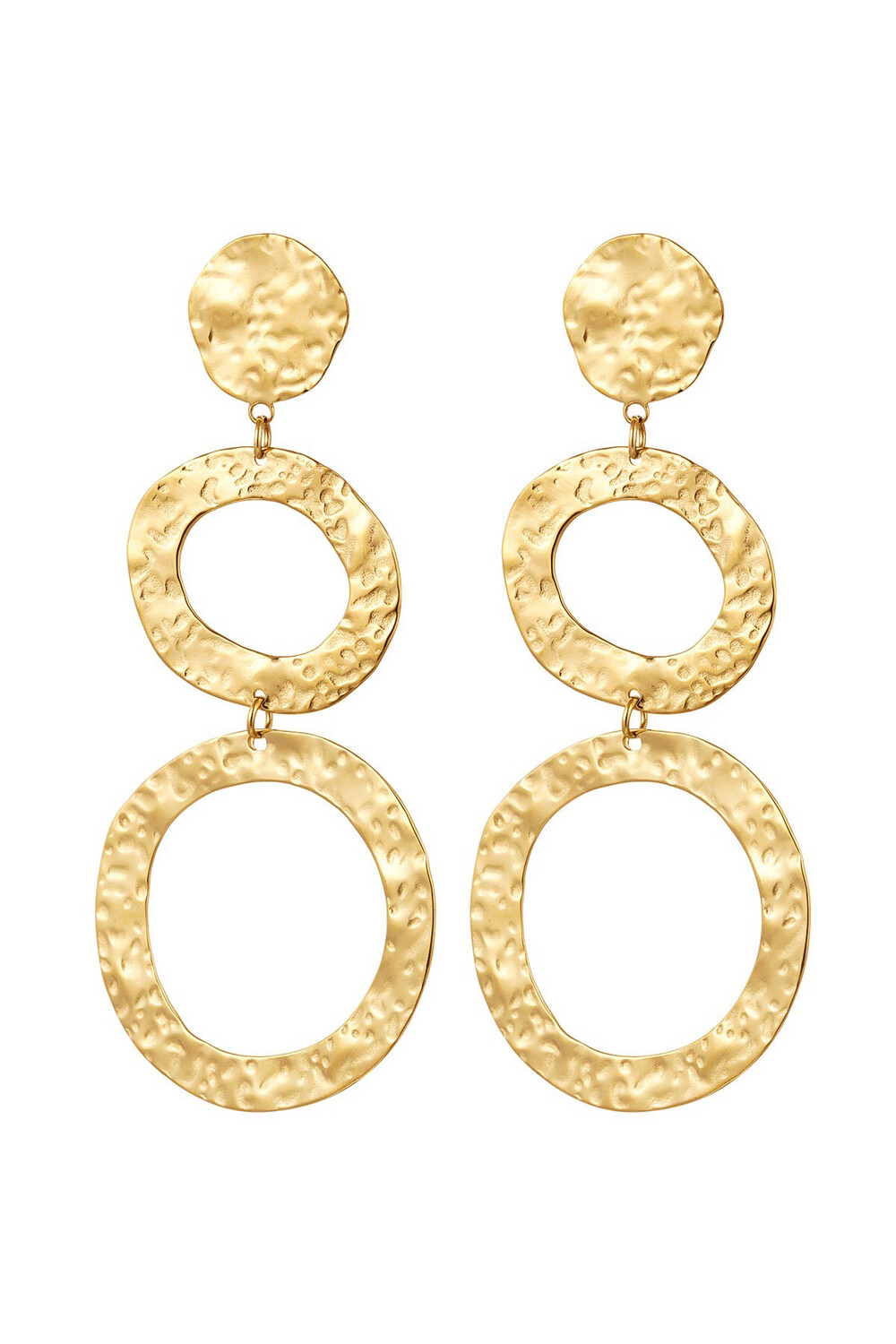 Las Lunas Earrings Juul - Gold