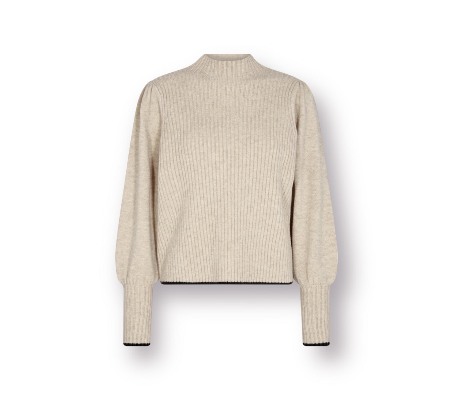 Co Couture Knit Row - Taupe