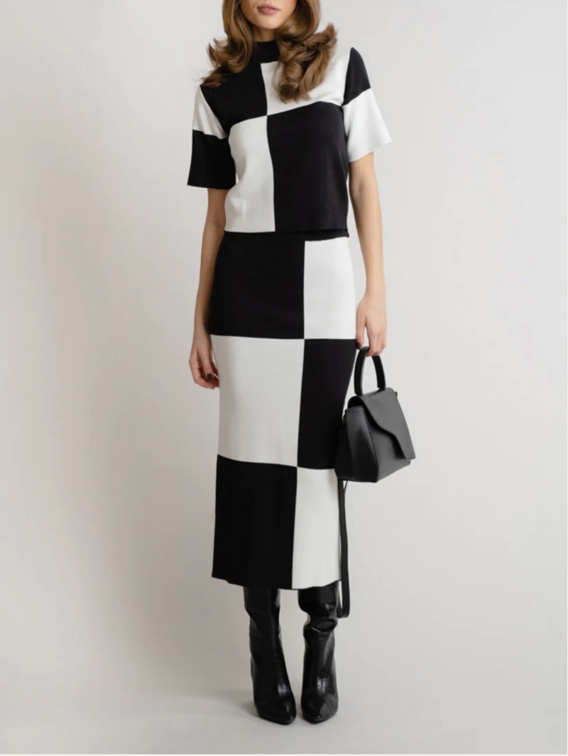 Rut &amp; Circle Skirt Juliette - Black/White