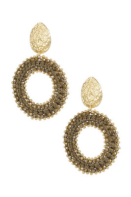 Earrings Yasmin - Brown