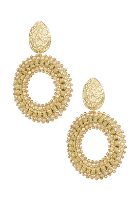 Earrings Yasmin - Beige
