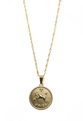 2 The Moon And Back - Chain Aries - Gold