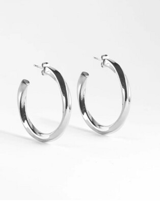 Zag Bijoux Earrings Torti - Silver
