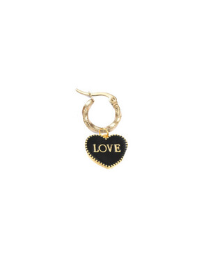2 The Moon And Back - Earring Love - Gold