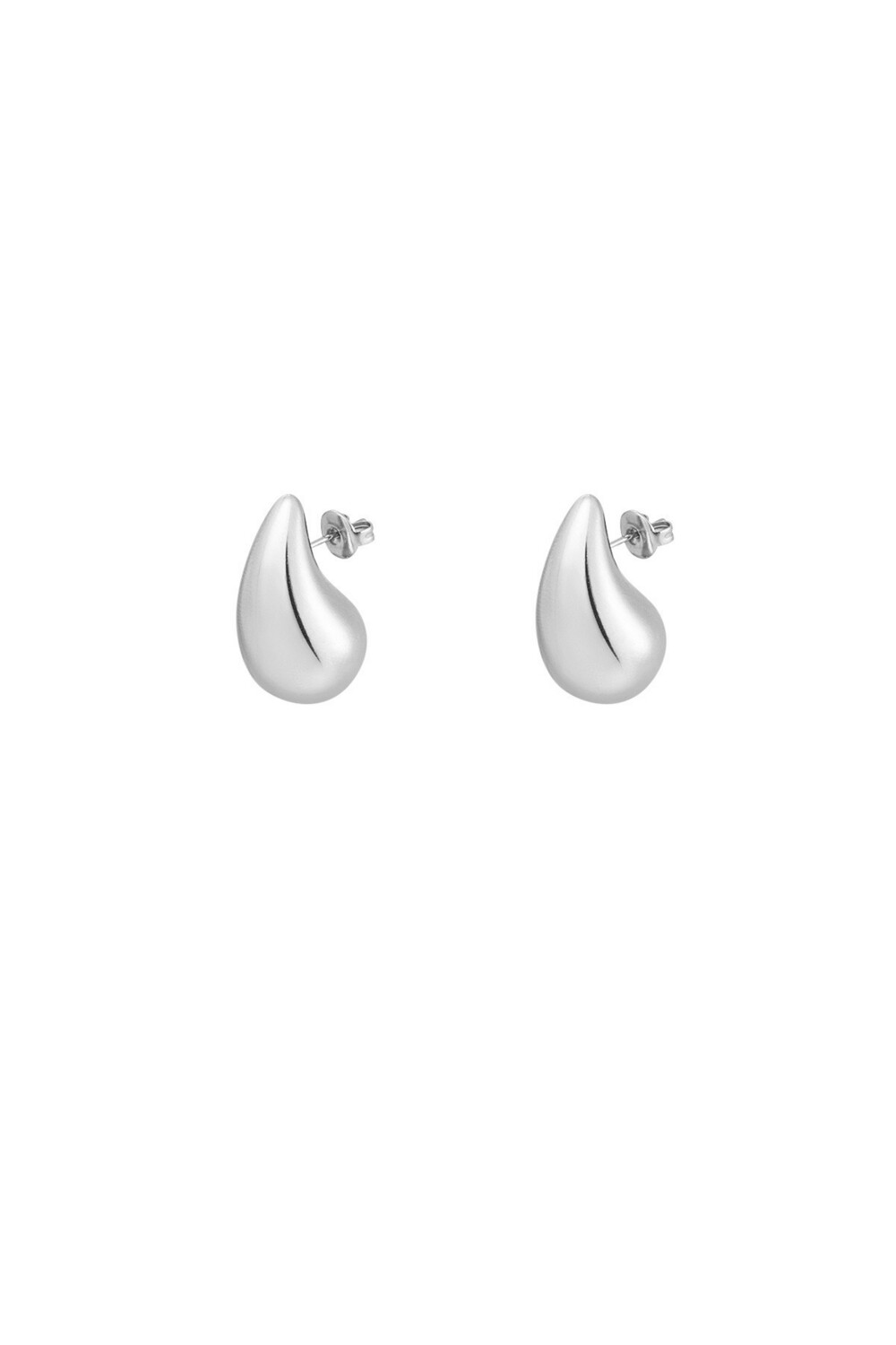 Las Lunas Earrings Drups - Silver M