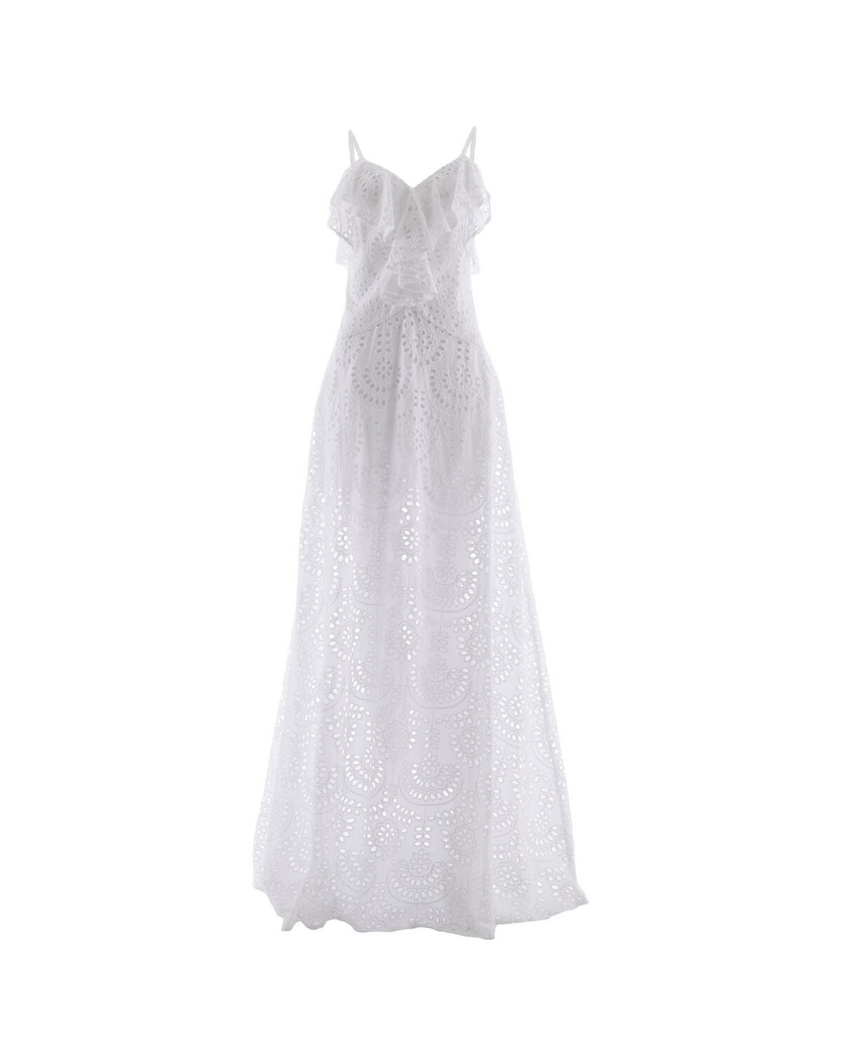 Silvian Heach Maxi Dress Abito - White