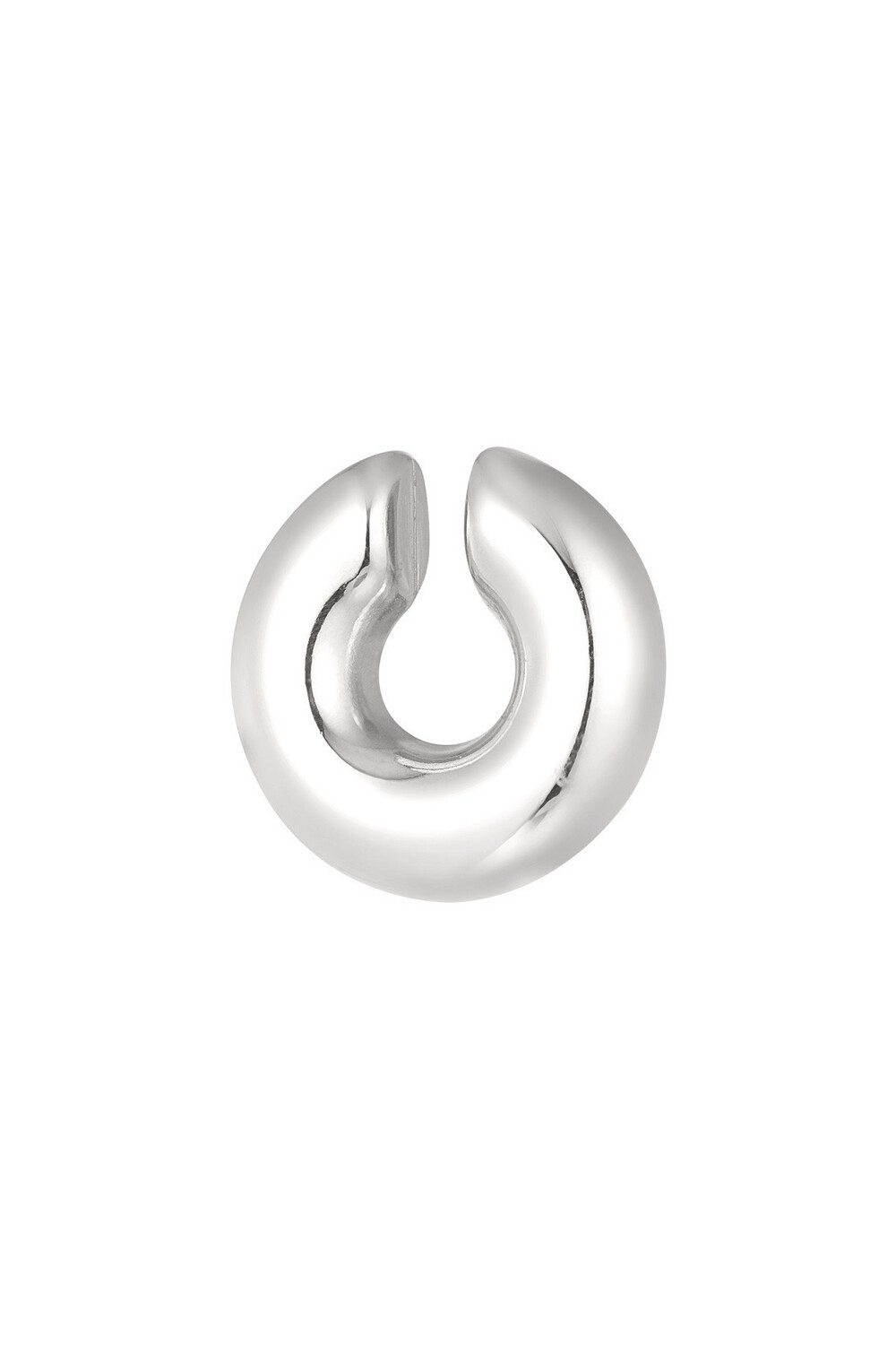 Earcuff Chunky Love - Silver