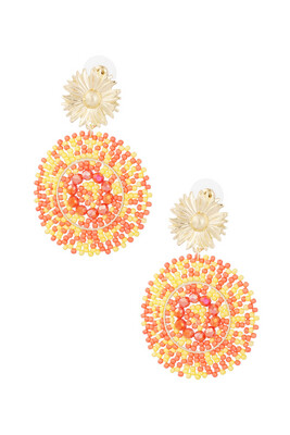 Earrings Vivi - Orange