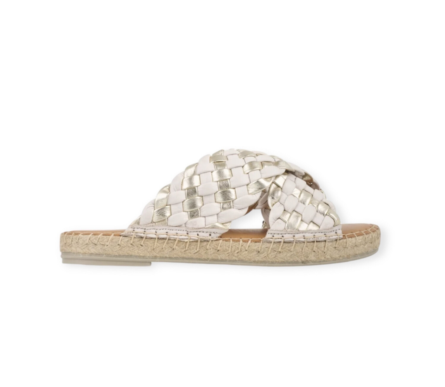 Dwrs Slippers Valencia - Beige/Gold