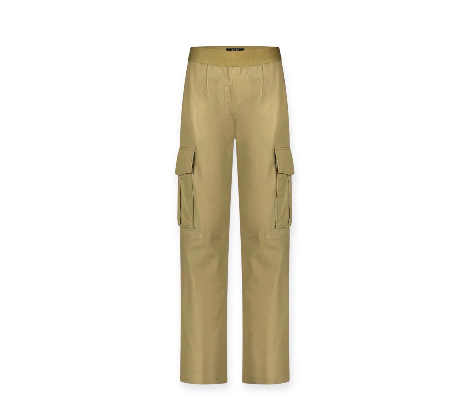 Ibana Leather Pants Paige - Moss Green Ibana Leather Pants Paige - Moss Green