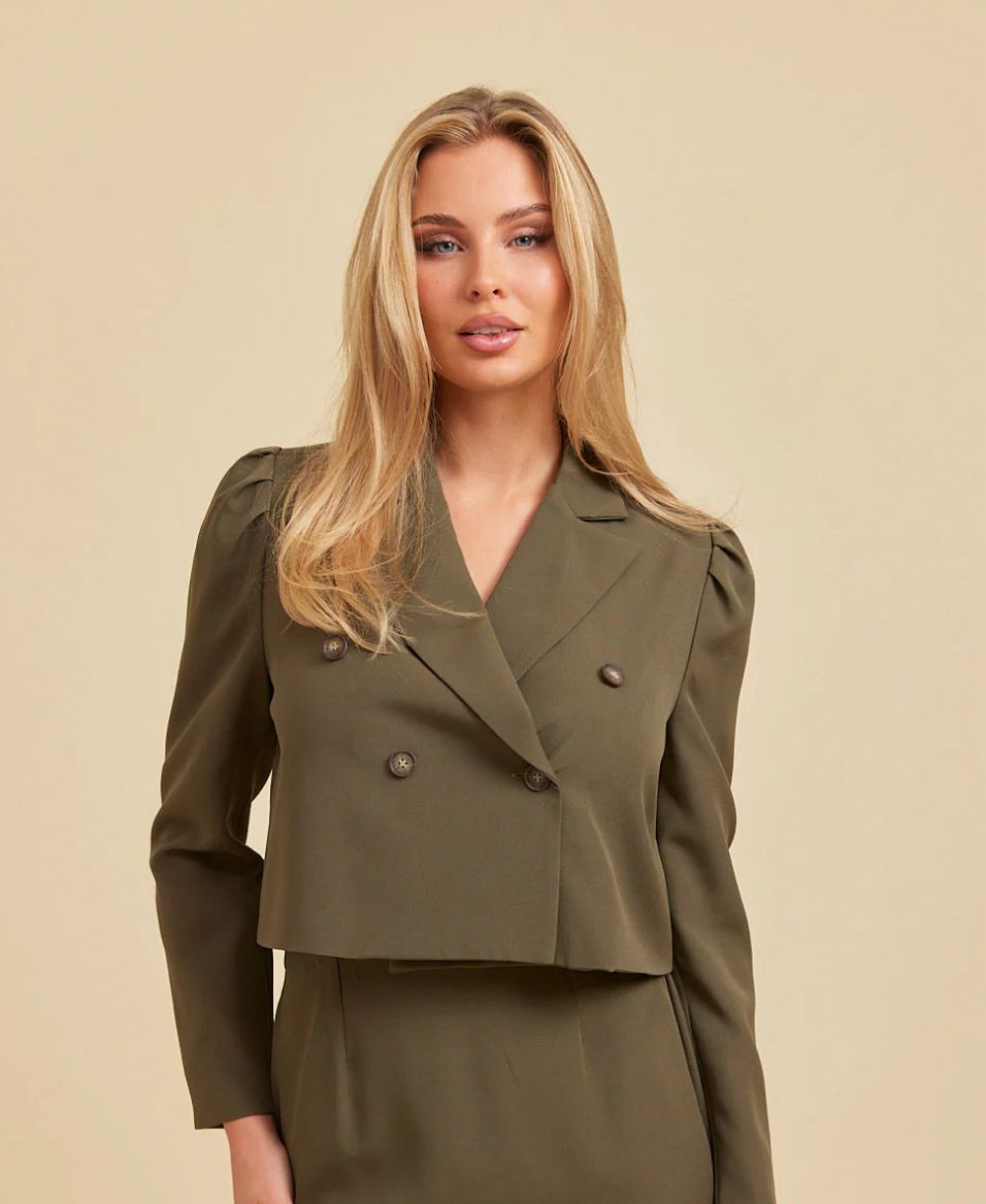 Rut &amp; Circle Blazer Eleonora - Army Green