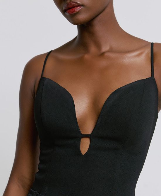 Access Bustier Top - Black
