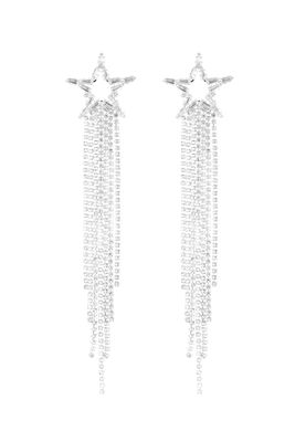 Earrings Sparkle Festive - Silver