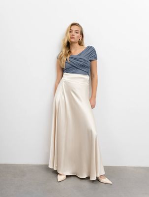 Viveh Hazel Skirt - Champagne