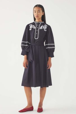 Antik Batik Dress Dalli - Blue