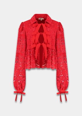 Harper & Yve Blouse Maral - Spicy Red Harper & Yve Blouse Maral - Spicy Red