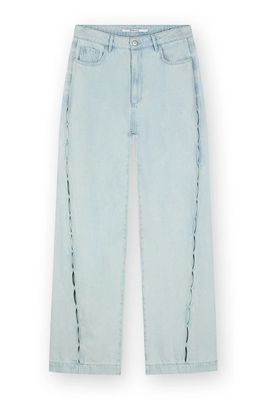 Homage Jeans Straight With Side Details - Cloudy Wash Homage Jeans Straight With Side Details - Cloudy Wash