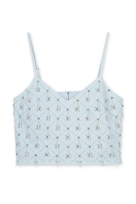 Homage Top With Embellisment - Sparkle Blue Homage Top With Embellisment - Sparkle Blue