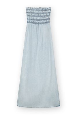 Homage Dress Strapless - Light Cloudy Wash